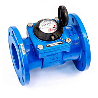 Счётчик холодной воды турбинный фланцевый ВСХН-80, Ду 80, L=225мм