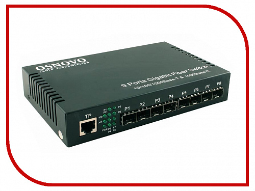 Коммутатор 9-портовый Gigabit Ethernet SW-70108