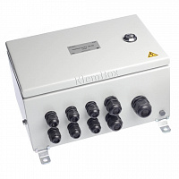 Клеммная коробка KlemBox® КК М125, пластик 115x90x80мм, 12 клемм 24А, вводы 2хМ20 (Ø10-14), 2хМ20s 