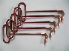 Крюк для открывания люков колодцев наконечник искробезопасный КНМ-1-700