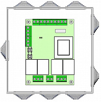 Преобразователь NRD-04 220vac для привода 24vdc. 
2.5A в возможностью подключения кнопки проветриван