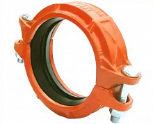 Муфта жесткая ДИНАРМ, крашенная, 1 1/4" (42.4 мм), Ру = 2.0 МПа, клеймо FM
