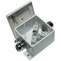 Коробка монтажная металлическая для тросовых систем (4к х 2,5 мм) 152х106х44 IP31 КМОМ-ТС (077-003) 