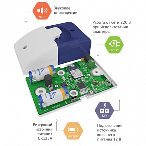 Wi-Fi Сирена "SWF-01" синий
