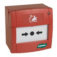 MCP5A-RP02FG-Е010-02 (ИП535-20 ), Извещатель пожарный ручной адресный, изолятор КЗ, красный
