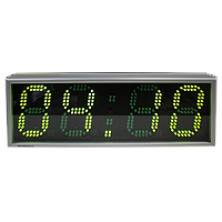 Часы-табло Кварц-3 (вторичные, зеленая индикация)
