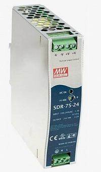SDR-75-24, Блок питания, 24В,3.2А,76Вт