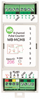 WB-MCM8 Модуль счетных входов с RS-485, Modbus RTU