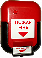 ИПР-ИР-1 крас. извещатель пожарный ручной 9-12В