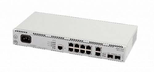 Ethernet-коммутатор MES3500I-08P, 8 х 10/100/1000Base-T (PoE/PoE+), 2 х combo 10/100/1000Base-T/1000