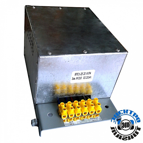 БПС 1-40 IP20 380В, 50Гц Блок питания