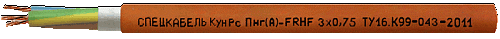 Кабель КунРсВнг(А) FRLS 5х10