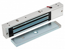 Замок AccordTec ML-295AL Электромагнитный замок (серебро) 280кг световая индикация реле (NO/NC)