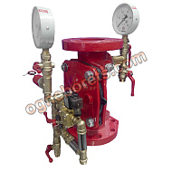 Клапан контроля пенообразователя т.м. ДИНАРМ модели Вельга-ККП 50/1,7(Э24)