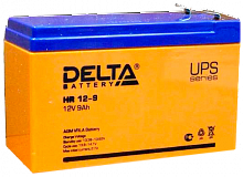 Аккумулятор  9 А/ч, 12В (HR 12-9) Delta