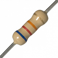 MO-200 (С2-23) 2 Вт, 2 кОм, 5%, Резистор металлооксидный