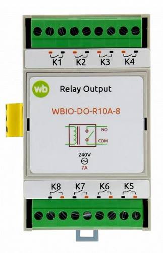 Модуль ввода-вывода WBIO-DO-R10A-8