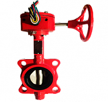 Затвор дисковый модели Machaon BFV-02/W, 400 ду