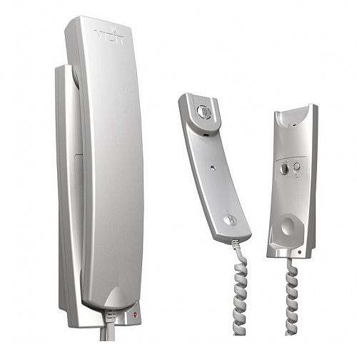 УКП-12PW Устройство квартирное переговорное, цвет жемчужно-белый УКП-12PW Устройство квартирное переговорное, цвет жемчужно-белый