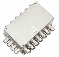 Коробка клеммная взрывозащищенная КСРВ202012(4AVK2,5RD-0-8AVK2,5TRD)-1КНВ1M