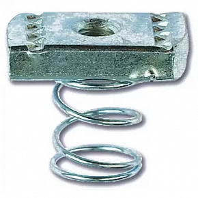 Гайка М6 фасон. (с пружиной) (уп.50шт) ДКС CM150600
