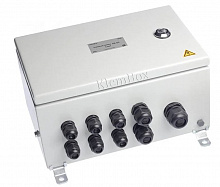 КК-300-8Nх125/150А-3хМ40-IP65 сталь 300х200х150мм, 8 клемм 35/50мм² (N), вводы 3хМ40 (Ø20-29) снизу