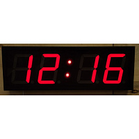 Часы вторичные цифровые ЧВЦ 100 (Цвет свечения цифровых часов - Зеленый)