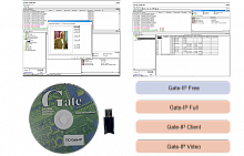 Gate-IP Video Модуль интеграции с СВН «Линия», DVR Dahua, Hikvision, Pinetron