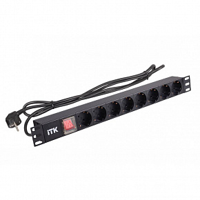 Блок розеток 19” со шнуром PH22-9D2