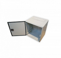 Телекоммуникационный ящик антивандальный AV 550x370x300. Дверь обзорная. РАЛ7035 шагрень