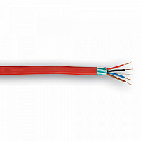 КПСВЭВ 1х2х0,75 кабель пожарный красного цвета