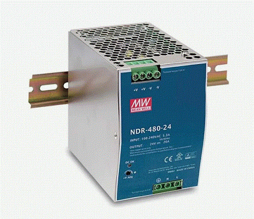 NDR-480-24, Блок питания, 24В, 20А, 480Вт