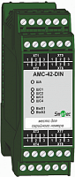 Адресный модуль управления и контроля, на 4 входа и 2 контролируемых выхода. Монтаж на стену. IP30¶