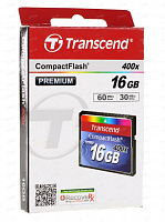 Карта памяти Transcend Ultra Speed Compact Flash 16 ГБ [TS16GCF400]