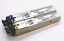 Оптический одномодовый SFP модуль, Tfortis SFP (TBSF-13-3-12gSC-3i 1310+TBSF-15-3-12gSC-3i 1550)