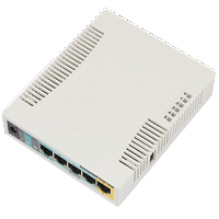 Маршрутизатор Mikrotik 951Ui-2HnD RouterBOARD 802,11b/g/n порты: (5) 10/100 Ethernet ports; (1) U