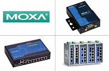 Плата MOXA CP-104EL-A-DB9M 4-port RS-232, (PCI Express)