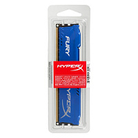 Модуль памяти KINGSTON HyperX FURY Blue HX316C10F/4 DDR3 -  4Гб 1600, DIMM,  Ret