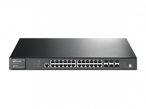Коммутатор TP-Link T3700G-28TQ Jetstream гигабитный управляемый 28-портовый стекируемый