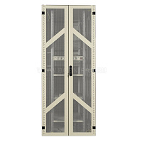 REC-84712S-PB2P-GY Шкаф напольный МТК 19", 47U, 2276x800x1200 мм, разборный