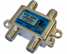 Сплиттер SAH 306F (1х3,балансный, 5-862 MHz, 6dB)