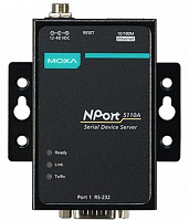 Сервер NPort 5150A 1 port RS-232/422/485 advanced, Power Adapter, DB9 