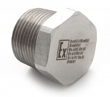 ВЗН2MНК Заглушка взрывозащищенная 1Ex db IIC Gb 1Ex e IIC Gb Ex tb IIIC Db РВ Ex db I Mb IP66/IP