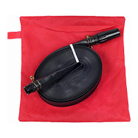 Комплект внутриквартирного пожаротушения (черный резиновый рукав, штуцер, ствол, сумка)
