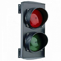 CAME 001PSSRV1 Светофор двухсекционный (красный-зеленый) ламповый 230В