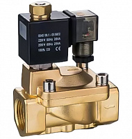 Клапан электромагнитный DN.ru VS400-NT-NC-24VDC 1" Ду25 Ру16, соленоидный двухходовой
