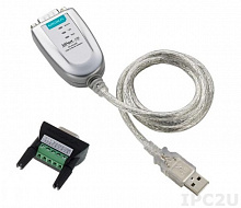 Преобразователь UPort 1150 USB to RS-232/422/485 Adaptor (include min DB9F-to-TB)