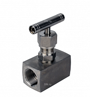 Клапан игольчатый VN3232M-T-Ht 1/2" Ду15 Ру400 резьбовой, корпус нержавеющая сталь 316