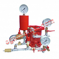 Узел управления спринклерный воздушный УУ-С100/1,7Вз-ВФ.О4-«Пилот-КСВ»ДИНАРМ, Ду100, без акс