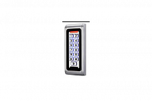 Пылевлагозащищенная IP68 антивандальная кодовая панель со встроенным считывателем карт Mifare, 12 B 